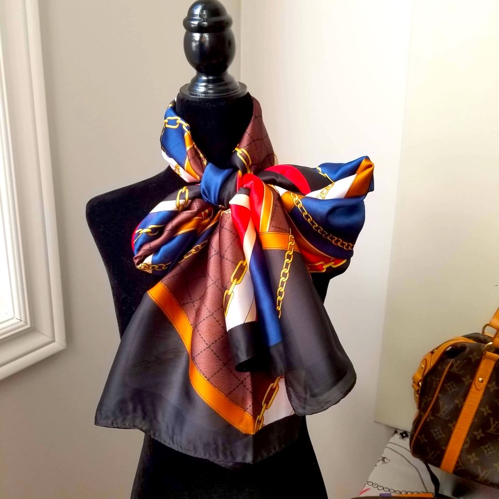 Silk fashion scarf
